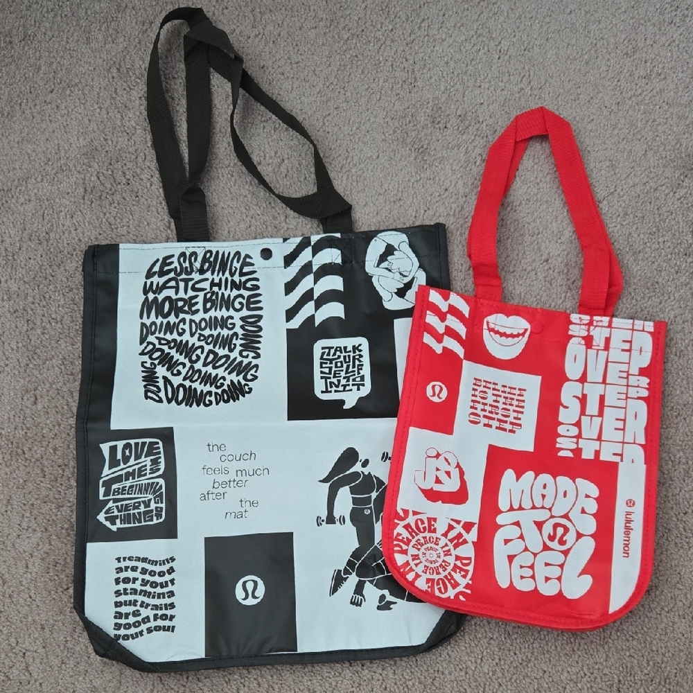 Bundle Of New Lululemon Totes